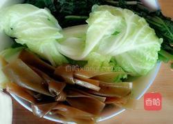 青菜水煮丸子的做法图解4