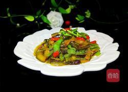 辣炒茄丝的做法图解11