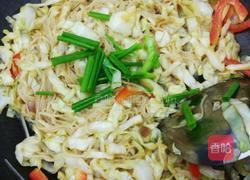 粉丝炒包菜的做法图解11