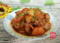 南瓜烧排骨的做法图解10