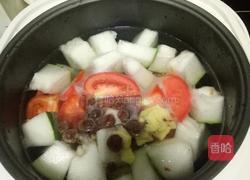 虾米冬瓜西红柿汤的做法图解5
