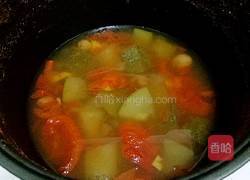 虾米冬瓜西红柿汤的做法图解6