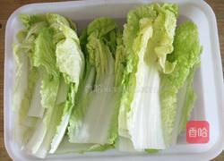 火腿炖白菜的做法图解2