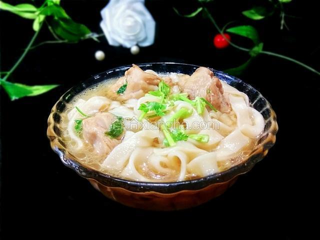 红烧鸡块面