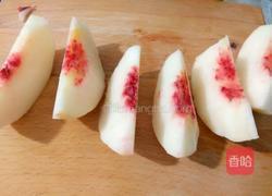 水蜜桃奶昔的做法图解2