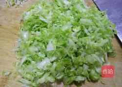 菜包子馅的做法图解4