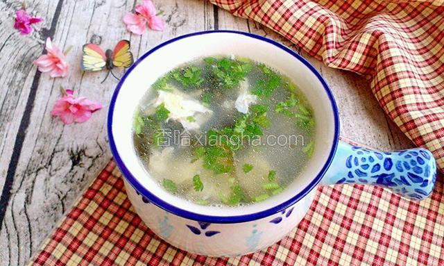 鸡蛋紫菜汤