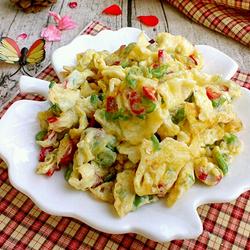 小尖椒炒鸡蛋的做法[图]