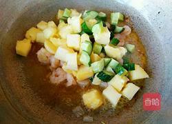 菠萝虾仁的做法图解8