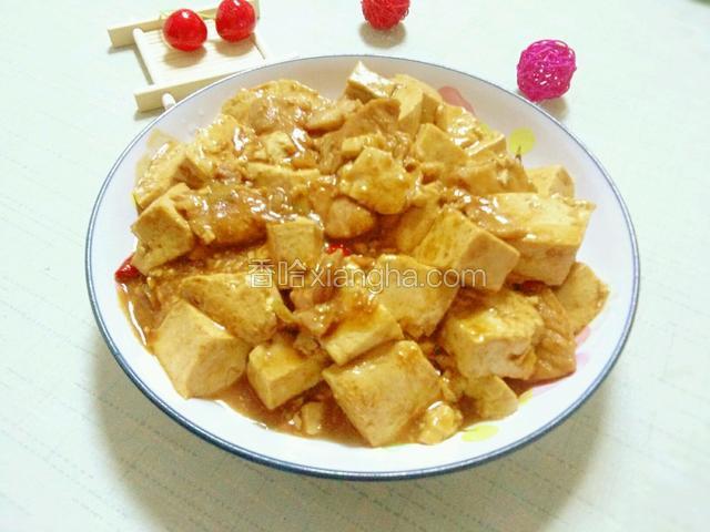猪肉炒豆腐