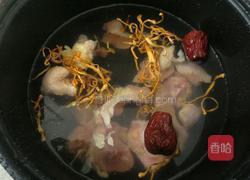 虫草花炖鸡汤的做法图解4