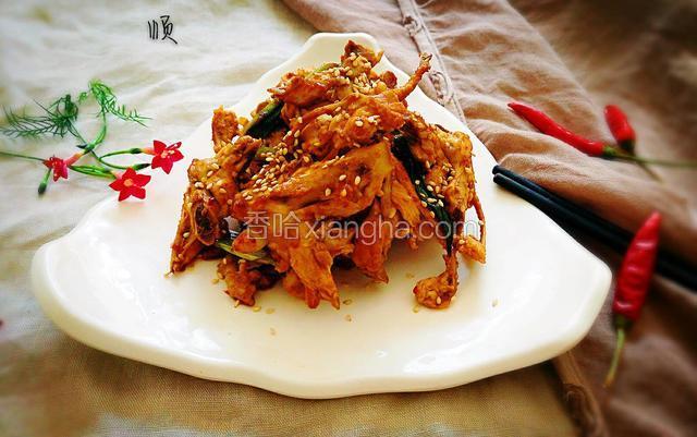 辣炒鸡叉骨