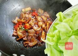 圆白菜回锅肉的做法图解12