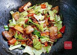 圆白菜回锅肉的做法图解13