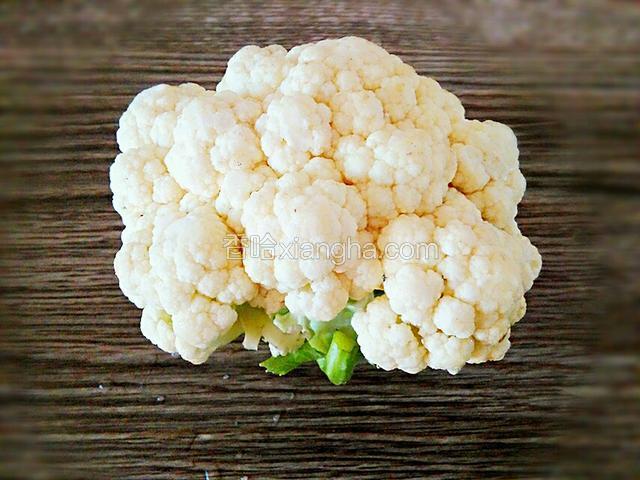 菜花清洗干净