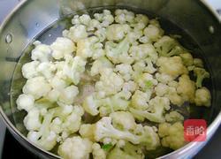 清炒菜花的做法图解4