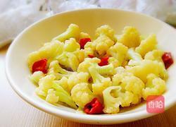 清炒菜花的做法图解10