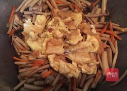 茶树菇炒蛋的做法图解14