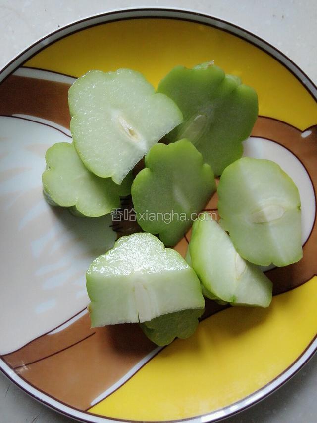佛手瓜切大块