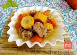 玉米排骨胡萝卜汤的做法图解8