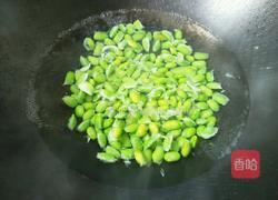 黄豆炒青椒的做法图解3