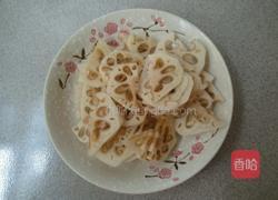 木耳炒藕片的做法图解3