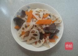 木耳炒藕片的做法图解8