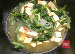 小白菜烧豆腐的做法图解7