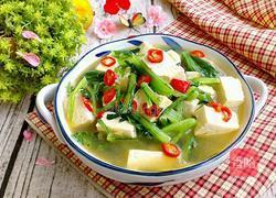 小白菜烧豆腐的做法图解8