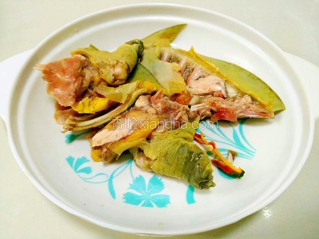 剁一半。剁小块。
