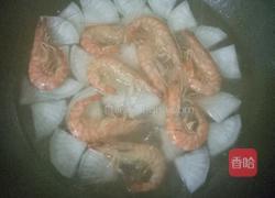 桂花萝卜虾汤的做法图解5