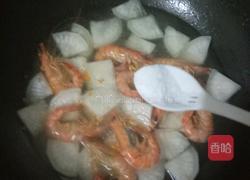 桂花萝卜虾汤的做法图解7