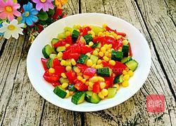 素炒玉米三丁的做法图解4