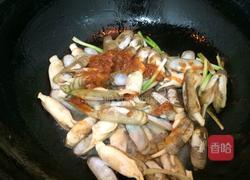 麻辣葱油蛏子的做法图解7