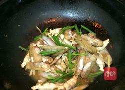 麻辣葱油蛏子的做法图解8