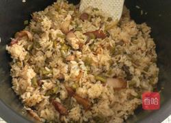 腊肉豆角焖饭的做法图解13