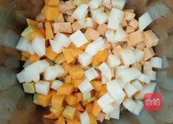 奶香南瓜土豆板栗浓汤的做法图解3