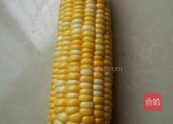 黄煎玉米饼的做法图解1