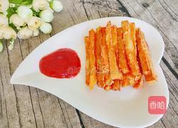 炸地瓜条的做法图解8