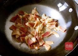 蒜台炒腊肉的做法图解5