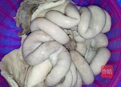 爆炒猪生肠的做法图解2