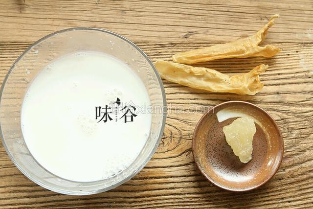 准备好材料。