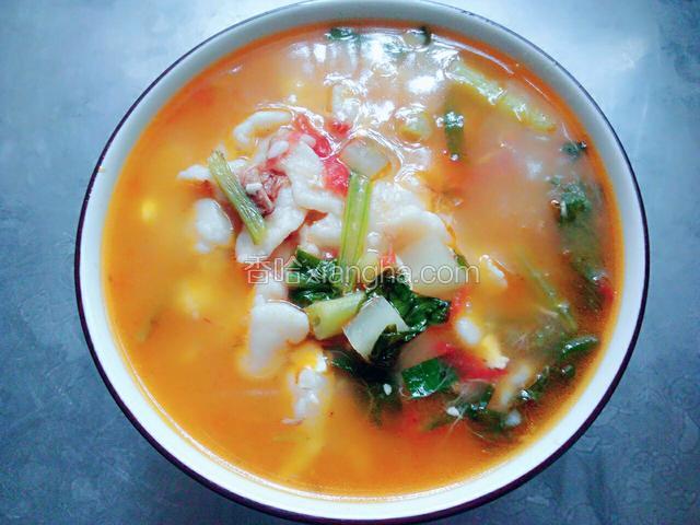 一碗既营养又好吃的懒麻食就做好了