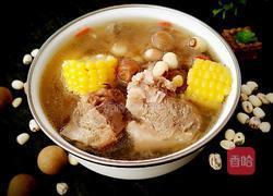 桂圆莲子玉米猪骨汤的做法图解10