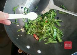 豆豉空心菜梗的做法图解6