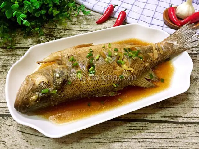红烧海鲈鱼