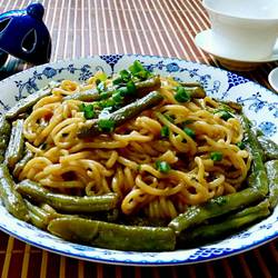 素扁豆焖面的做法[图]