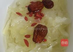 银耳雪梨糖水的做法图解2