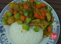 咖喱鸡排饭的做法图解9