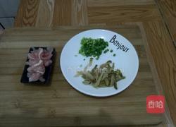 榨菜肉丝炒高粱饭的做法图解2